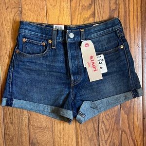 Levi’s Wedgie Fit Denim Shorts